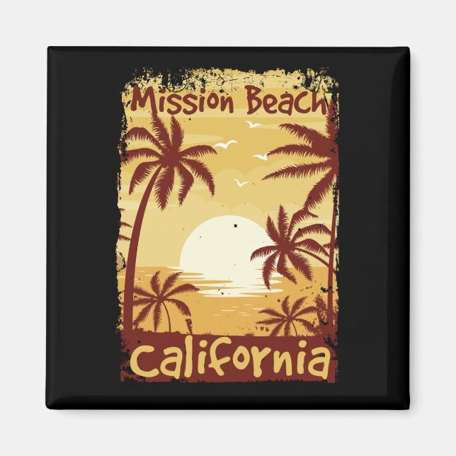 Imã Mission Beach California (Frente)