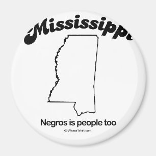 Imã MISSISSIPPI - de "t-shirt a da DIVISA do ESTADO