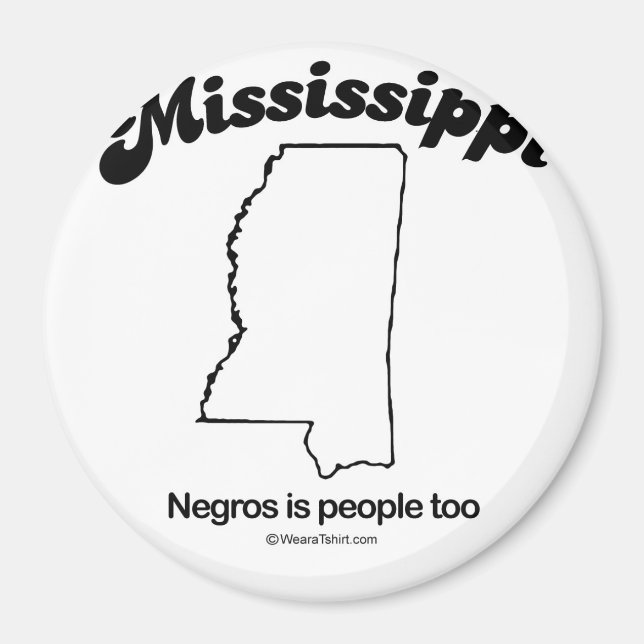 Imã MISSISSIPPI - "MISSISSIPPI STATE MOTTO" T-shirts a (Frente)