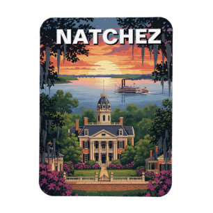 Ímã Mississippi Natchez Viagem