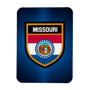 Ímã Missouri Flag