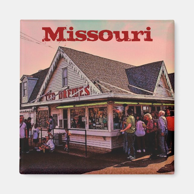 Imã Missouri Magnet (Frente)