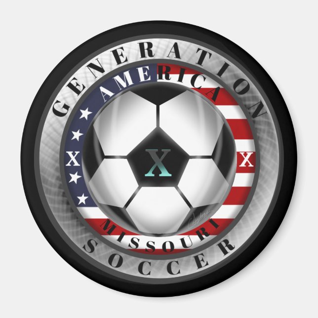 Imã Missouri State Generation X American Soccer (Frente)