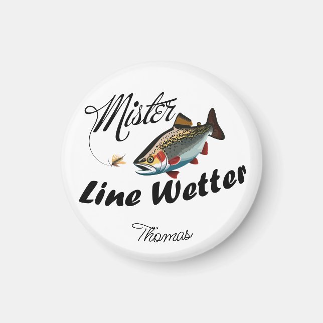 Imã Mister Castaway Rainbow Trout (Frente)
