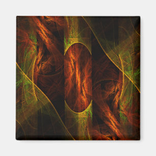 Imã Místique Abstrato de Arte Esquadrão de Mata