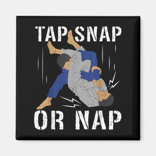 Imã Mistura de Jiu Jitsu Brasileiro Tap Snap ou Soneca