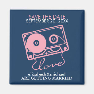 Imã Misturar fita de Love Save the Date Announments