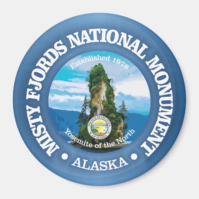 Imã Misty Fjords (NM) (Frente)