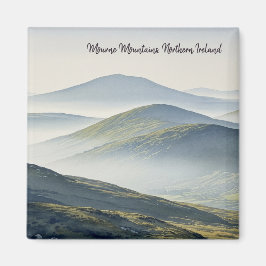 Imã Misty Mourne Mountain Norte da Irlanda do Viagem