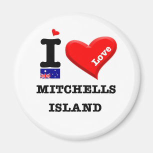 Imã MITCHELLS ISLAND - I Love
