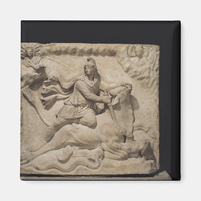 Imã Mithras Sacrificando o Touro, segundo século 3 (Frente)