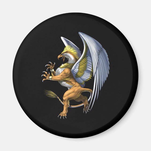 Imã Mitologia Grega Griffin (Frente)