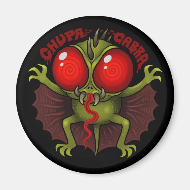 Imã MITOLOGIA: O Chupacabra (Frente)