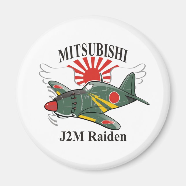 Imã mitsubishi J2M Raiden (Frente)