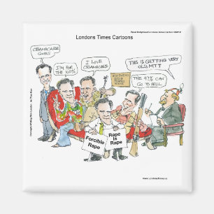 Imã Mitt Romney Em Terapêutica Cartões De Camisetas En