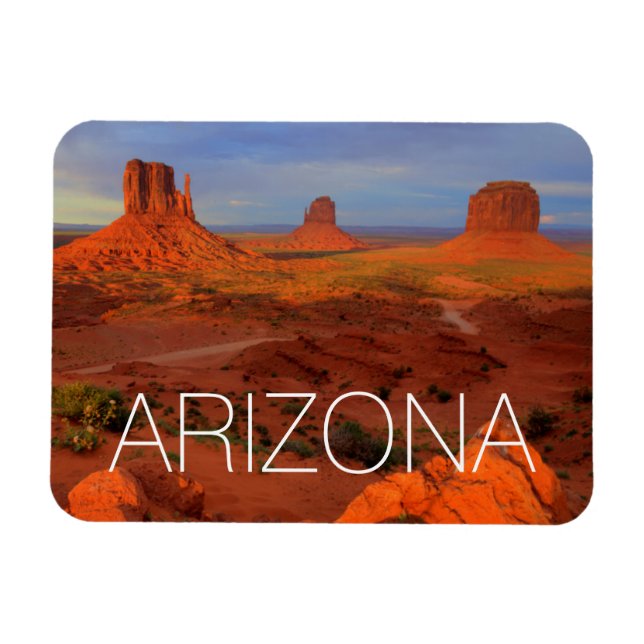 Ímã Mittens, Monument valley, AZ (Horizontal)