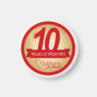 Imã Mittens para Detroit 2" Magnet