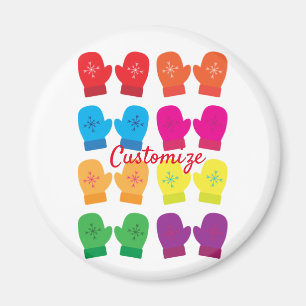 Imã Mittens Thunder_Cove Múltiplas De Cor