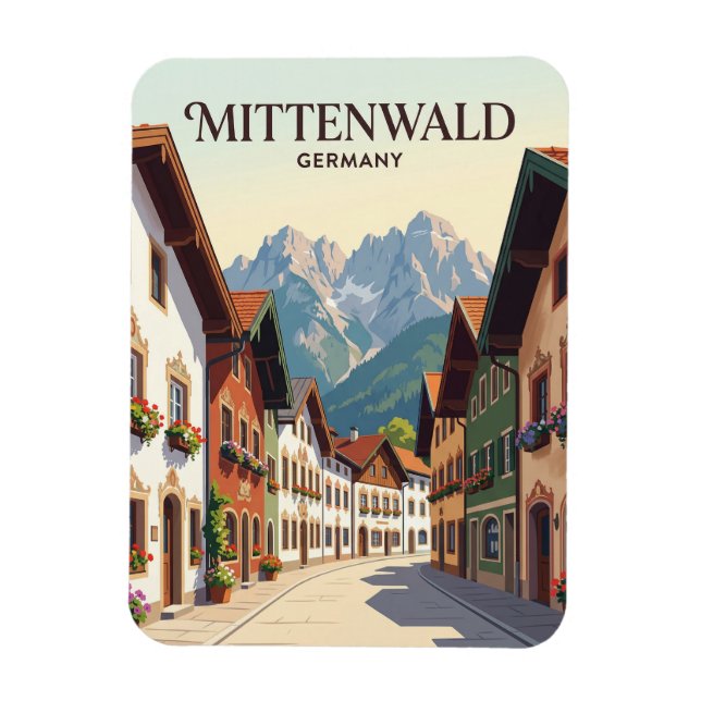 Ímã Mittenwald Alemanha (Vertical)