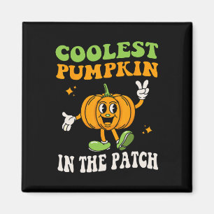 Imã Miúdos Pumpkin Mais Fresco No Patch Halloween Todd