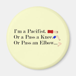 Imã MMA Pacifist Humor Design