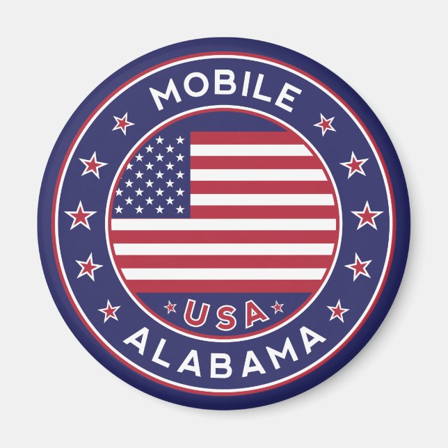 Imã Mobile, Alabama (Frente)
