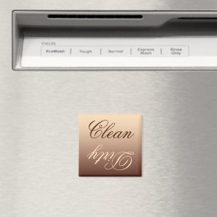 Imã Mocha Ombre Dishwasher Clean/Dsuy Magnet