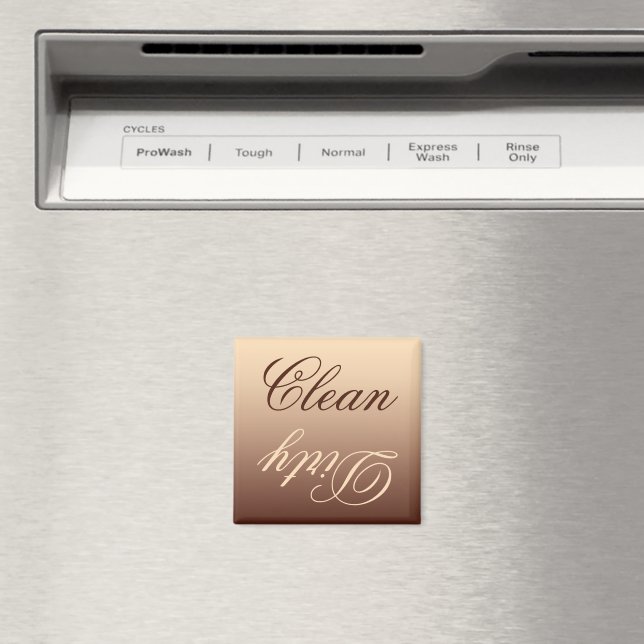 Imã Mocha Ombre Dishwasher Clean/Dsuy Magnet (In Situ (Dishwasher))