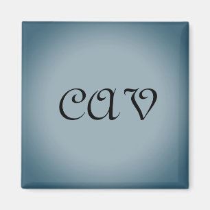 Imã Mochila com texto desenhado