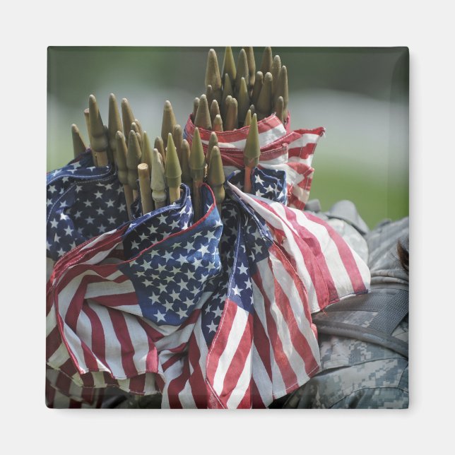 Imã Mochila de um soldado do Exército (Frente)