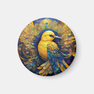Imã Mochila Yellow Songbird Drastring