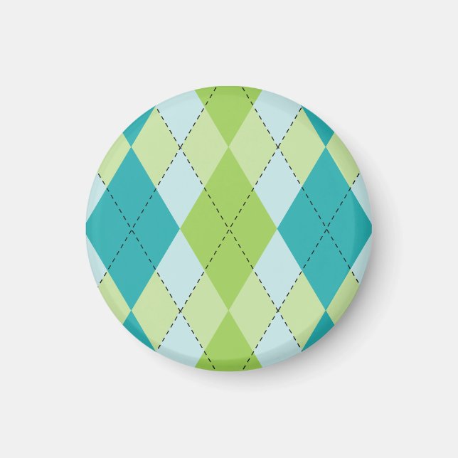Imã Mod Argyle Magnet (Frente)