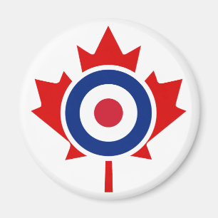 Imã Mod Canada Curling Hockey Target