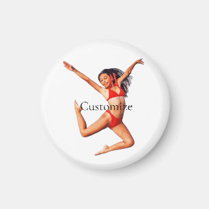 Imã Modelo Bikini Dançando Thunder_Cove