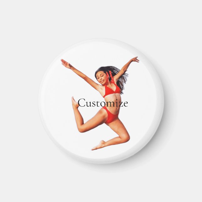 Imã Modelo Bikini Dançando Thunder_Cove (Frente)