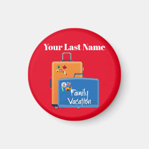 Imã Modelo de Férias Familiares, Magnet Personalizáv
