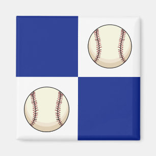 Imã Modelo de Foto Engraçado Baseball