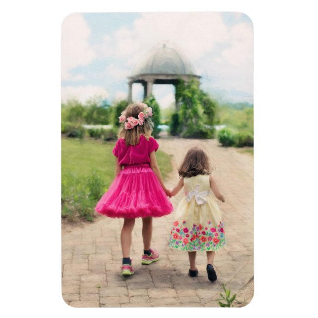 Ímã Modelo de Foto Personalizado Fofo para Crianças (Vertical)