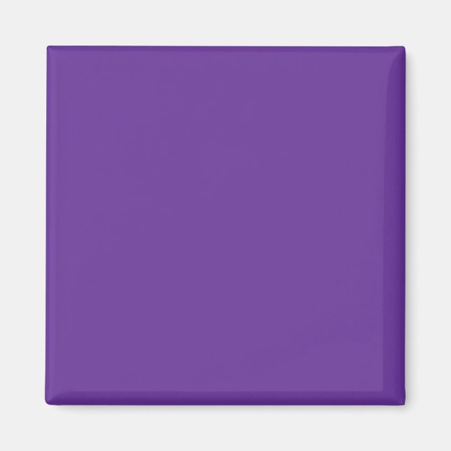 Imã modelo de fundo roxo cor sólida 663399 (Frente)