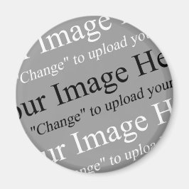 Imã Modelo de Imagem Personalizada (Preencher) para Ma