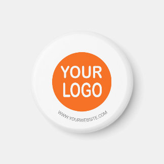 Imã Modelo de logotipo de marca de empresa personaliza