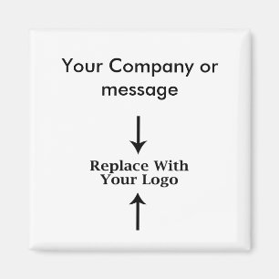 Imã Modelo de logotipo de Vazio comercial