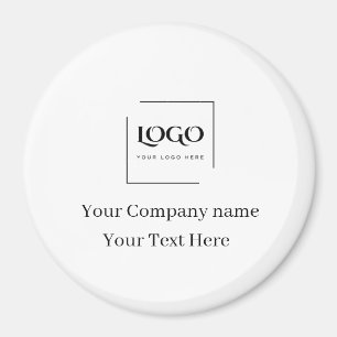Imã Modelo de logotipo personalizado elegante