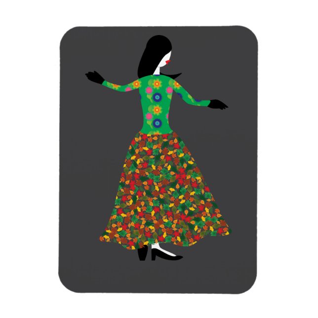 Ímã Modelo de Moda 01 (Vertical)