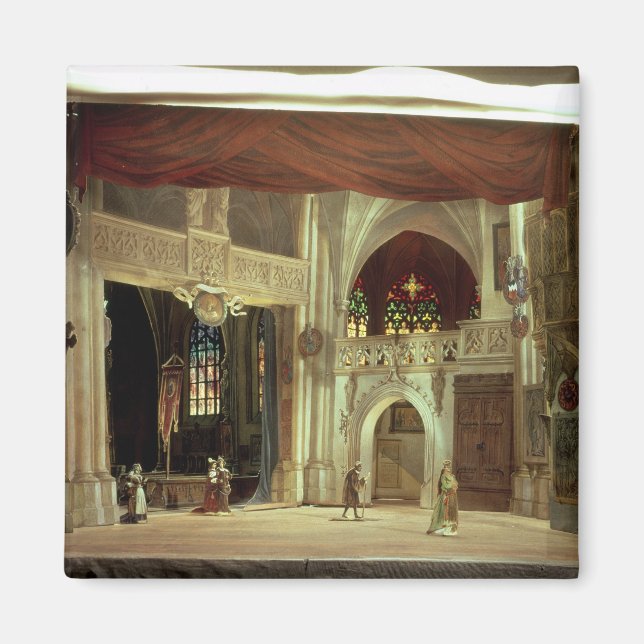 Imã Modelo de palco para a ópera (Frente)