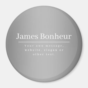 Imã Modelo de Promocional editável para empresas, etc.