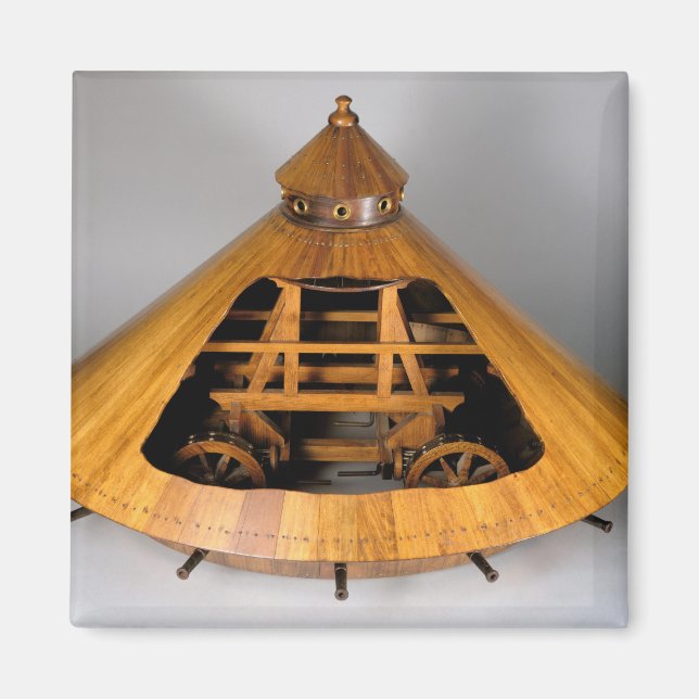 Imã Modelo de reconstrução da design da Vinci (Frente)