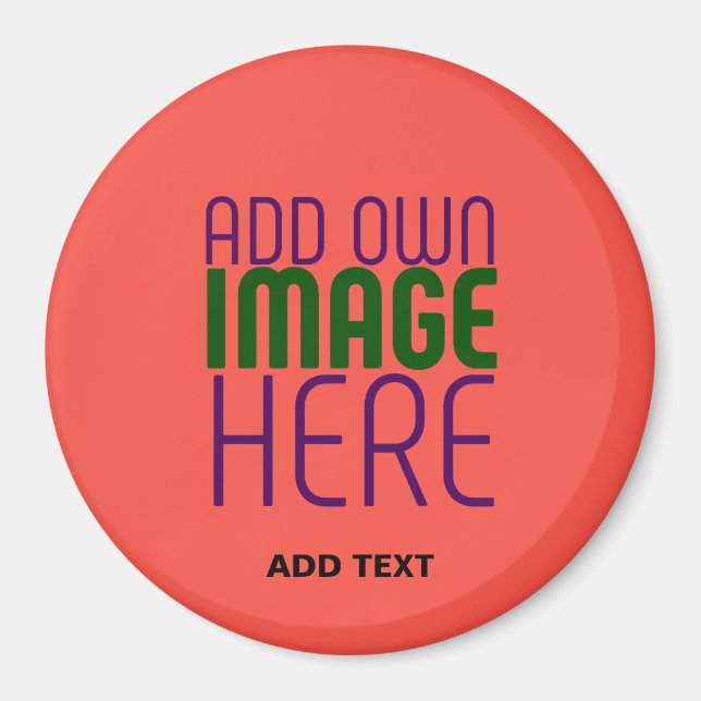 IMÃ MODELO DE TEXTO DE IMAGEM DE LARANJA VERMELHA MODE (Frente)