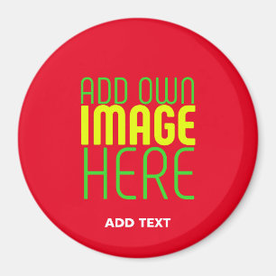 IMÃ MODELO DE TEXTO DE IMAGEM VERMELHA MODERNA EDITÁVE