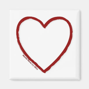 Imã Modelo do Magnet de Amor e Ódio